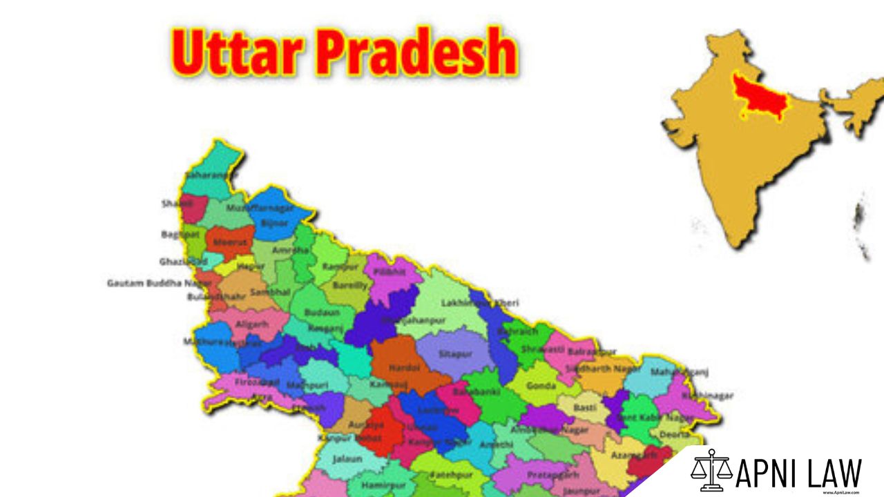 Uttar Pradesh Map