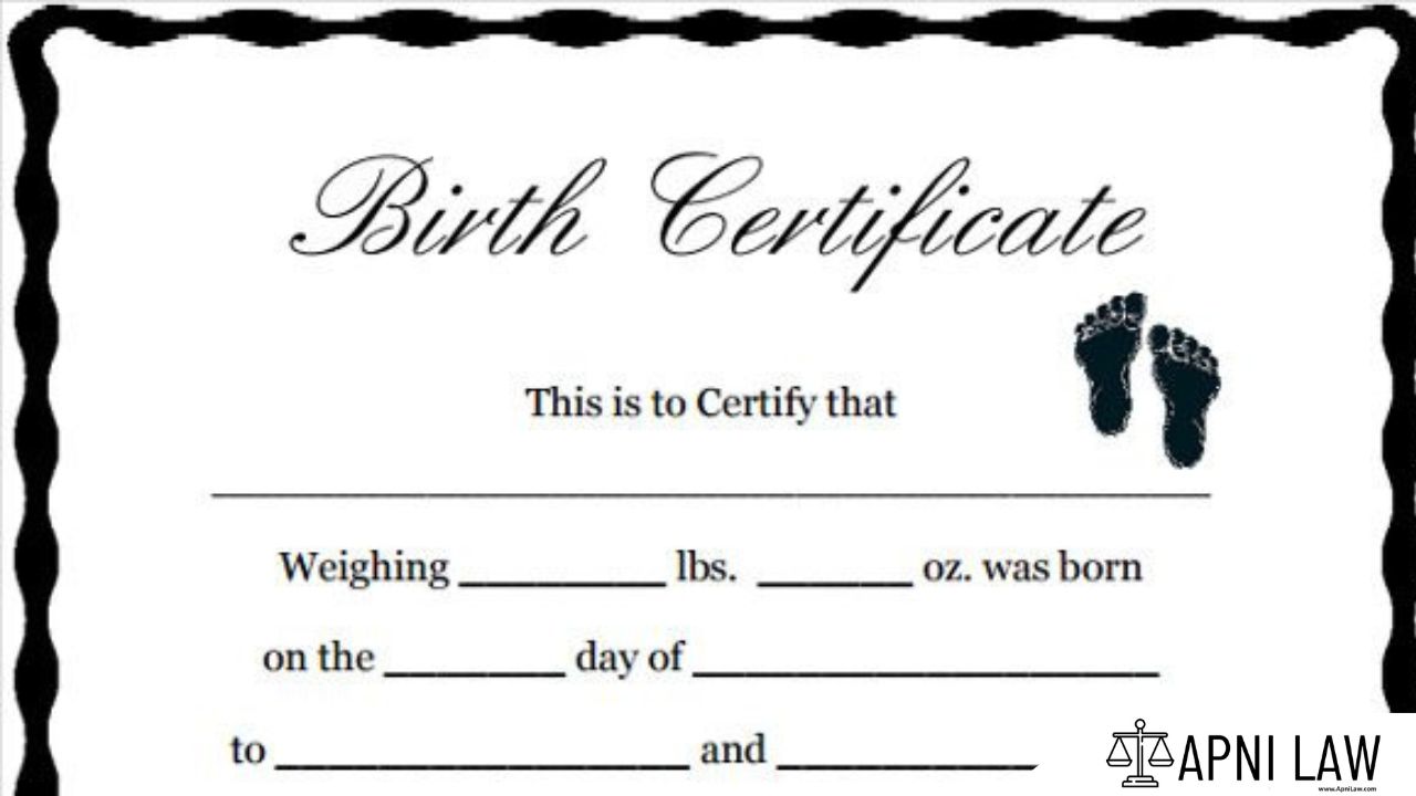 How To Apply For A Birth Certificate?