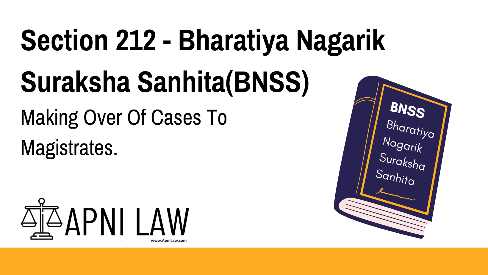 Section 212 - Bharatiya Nagarik Suraksha Sanhita(BNSS) - Making Over Of Cases To Magistrates