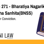 Section 271 - Bharatiya Nagarik Suraksha Sanhita(BNSS) - Acquittal Or Conviction